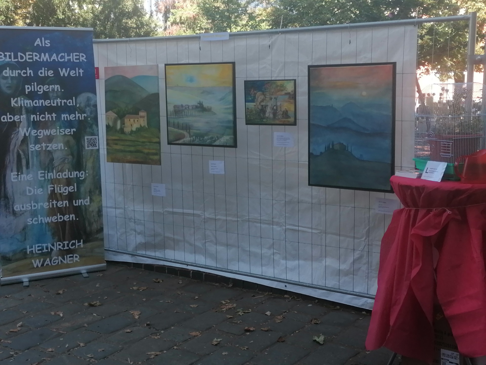 Ausstellung am Börsepark 2024 Beitrag Heinrich Wagner